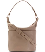 Cole Haan Essential Luxe Pebble Leather Bucket Bag