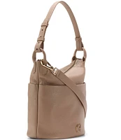 Cole Haan Essential Luxe Pebble Leather Bucket Bag