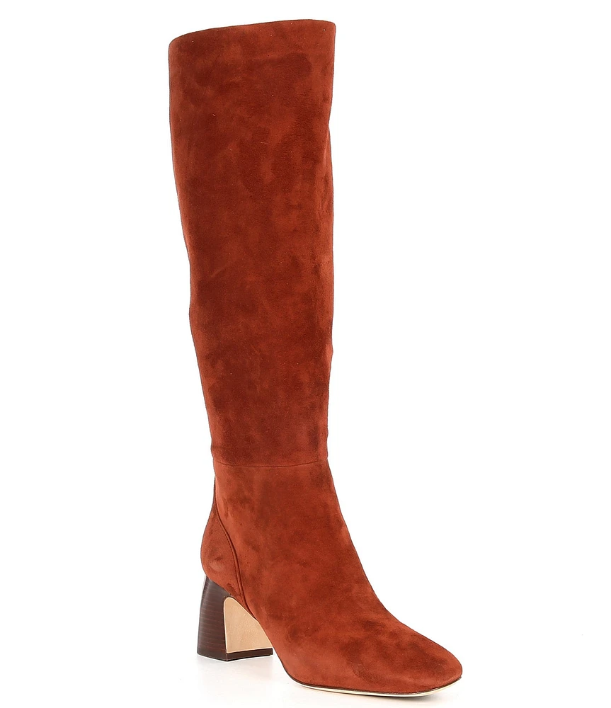 Cole Haan Gabriella Slouch Tall Suede Boots