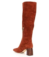 Cole Haan Gabriella Slouch Tall Suede Boots