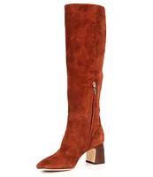 Cole Haan Gabriella Slouch Tall Suede Boots