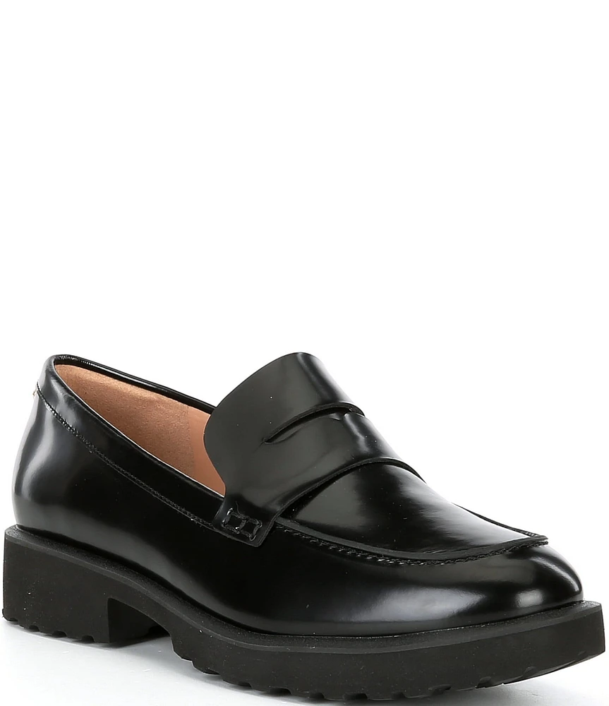 Cole Haan Geneva Leather Penny Loafers