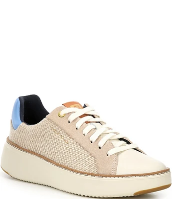 Cole Haan GrandPrø Topspin Canvas Platform Sneakers