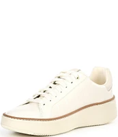 Cole Haan GrandPrø Topspin Embossed Leather Platform Sneakers