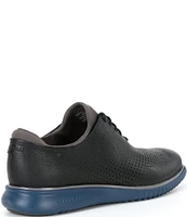 Cole Haan Men's 2.ZERØGRAND Leather Laser Cut Wingtip Oxfords