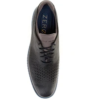 Cole Haan Men's 2.ZERØGRAND Leather Laser Cut Wingtip Oxfords