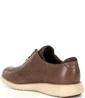 Cole Haan Men's 2.ZERØGRAND Leather Laser Cut Wingtip Oxfords