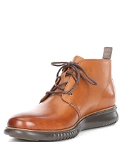 Cole Haan Men's 2.ZERØGRAND Leather Lace-Up Chukka Boots