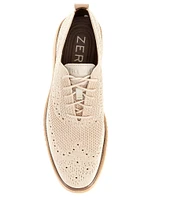 Cole Haan Men's 2.ZERØGRAND Knit Stitchlite Wingtip Oxfords