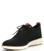 Cole Haan Men's 2.ZERØGRAND Knit Stitchlite Wingtip Oxfords