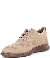 Cole Haan Men's 2.ZERØGRAND Knit Stitchlite Wingtip Oxfords