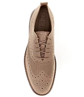 Cole Haan Men's 2.ZERØGRAND Knit Stitchlite Wingtip Oxfords