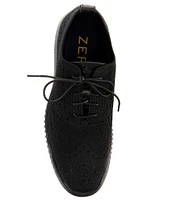 Cole Haan Men's 2.ZERØGRAND Knit Stitchlite Wingtip Oxfords