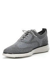 Cole Haan Men's 2.ZERØGRAND Knit Stitchlite Wingtip Oxfords