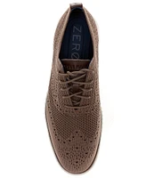 Cole Haan Men's 2.ZERØGRAND Knit Stitchlite Wingtip Oxfords