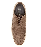 Cole Haan Men's 2.ZERØGRAND Knit Stitchlite Wingtip Oxfords