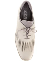 Cole Haan Men's 2.ZERØGRAND Nubuck Stitchlite™ Laser Cut Oxfords