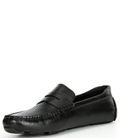 Cole Haan Men's Grand Leather Laser Cut Penny Drivers