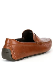 Cole Haan Men's Grand Leather Laser Cut Penny Drivers