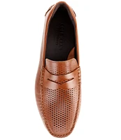 Cole Haan Men's Grand Leather Laser Cut Penny Drivers