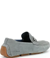 Cole Haan Men's Grand Laser Nubuck Bit Drivers