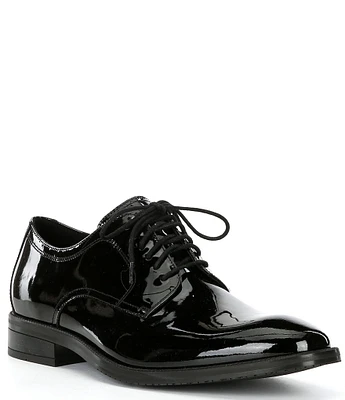 Cole Haan Men's Modern Essential Patent Leather Plain Toe Oxfords