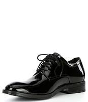 Cole Haan Men's Modern Essential Patent Leather Plain Toe Oxfords