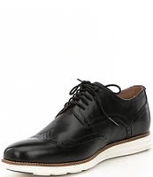 Cole Haan Men's ØriginalGrand Leather Brogue Stitch Wingtip Oxfords