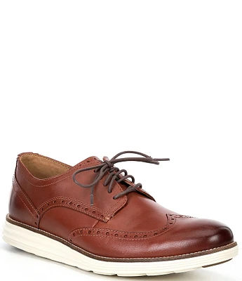 Cole Haan Men's ØriginalGrand Leather Brogue Stitch Wingtip Oxfords