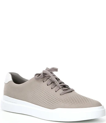 Cole Haan Men's Rally Suede Laser Cut Sneakers