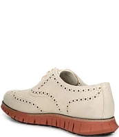 Cole Haan Men's ZERØGRAND Remastered Wingtip Suede Oxfords