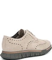 Cole Haan Men's ZERØGRAND Remastered Wingtip Suede Oxfords