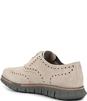 Cole Haan Men's ZERØGRAND Remastered Wingtip Suede Oxfords