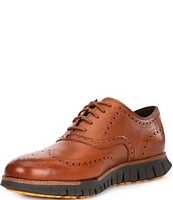 Cole Haan Men's ZERØGRAND Remastered Wingtip Leather Oxfords