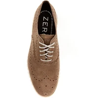 Cole Haan Men's ZERØGRAND Remastered Wingtip Suede Oxfords