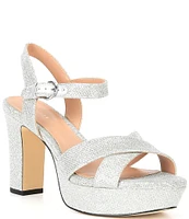 Cole Haan Rihannon Glitter Platform Dress Sandals