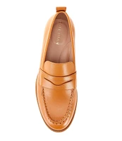 Cole Haan Stassi Leather Penny Loafers