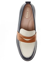 Cole Haan Stassi Leather Penny Loafers