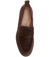 Cole Haan Stassi Suede Penny Loafers