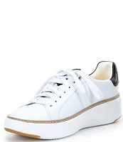 Cole Haan GrandPrø Topspin Leather Platform Sneakers