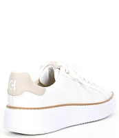 Cole Haan GrandPrø Topspin Leather Platform Sneakers