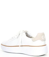 Cole Haan GrandPrø Topspin Leather Platform Sneakers