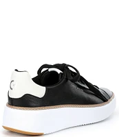 Cole Haan GrandPrø Topspin Leather Platform Sneakers