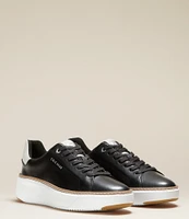 Cole Haan GrandPrø Topspin Leather Platform Sneakers