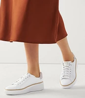 Cole Haan GrandPrø Topspin Leather Platform Sneakers