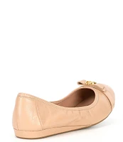 Cole Haan Tova Bow Leather Ballet Flats