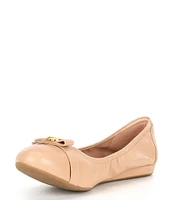 Cole Haan Tova Bow Leather Ballet Flats