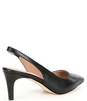 Cole Haan Vandam Leather Slingback Pumps