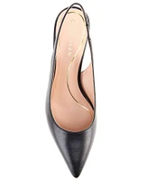 Cole Haan Vandam Leather Slingback Pumps