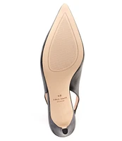 Cole Haan Vandam Leather Slingback Pumps